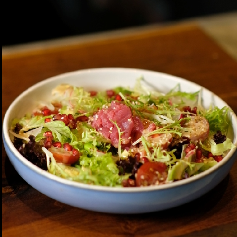 Poke Bowl Sashimi Salad