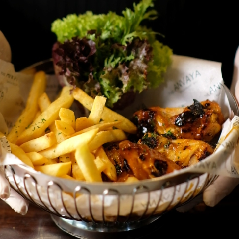 BBQ Chicken Wing (noon till 6 p.m.)