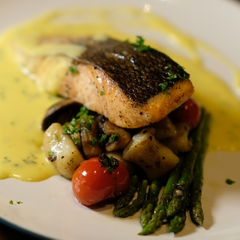 Slow Cooked Norwegian Salmon