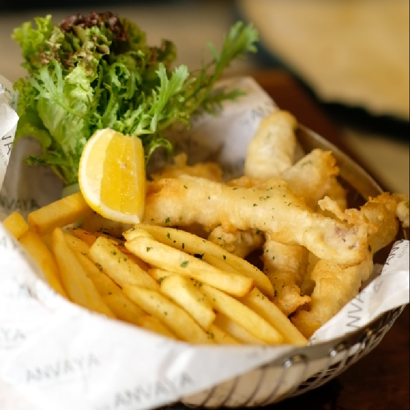 Fish And Chip (noon till 6 p.m.)